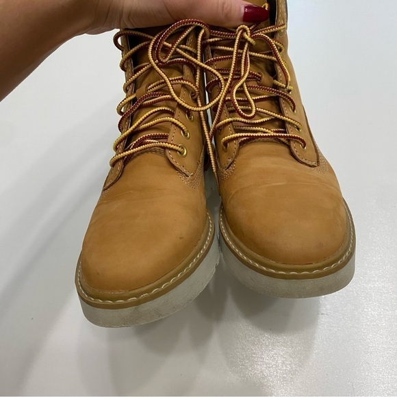 Timberland Keeley field 6 inch boot yellow nubuck size 6 - Picture 9 of 12